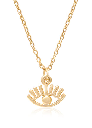 Evil Eye Protection Charm Necklace By 2wist Designs