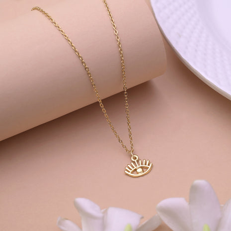 Evil Eye Protection Charm Necklace By 2wist Designs