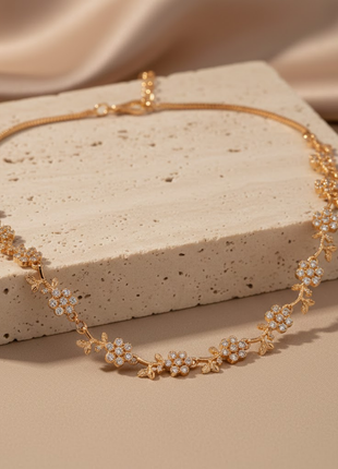 Floral Vine Color Necklace Set By 2wist Designs